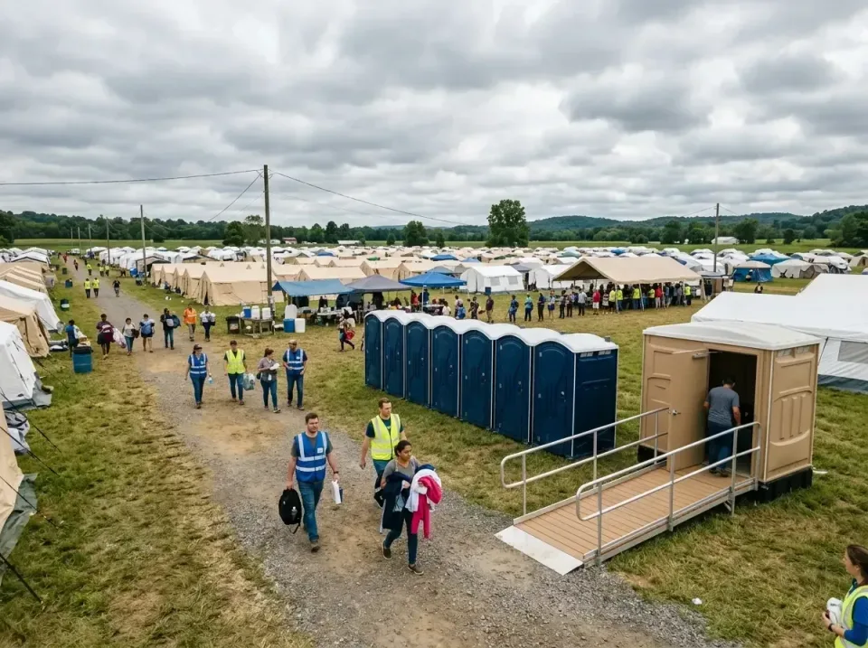 disaster-relief-camp-restrooms-010 — frequently asked questions, Dumpster & Portable Bathrooms Rental in Grandview, MO